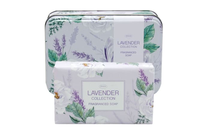 Lavender Flowers Collection Fragranced Soap & Tin