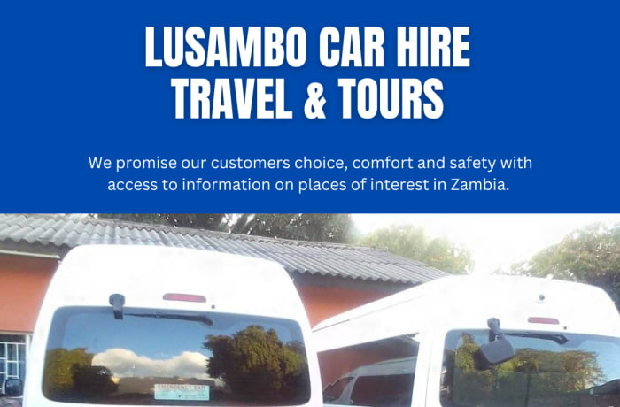 Explore Zambia with Comfort and Style: Choose Lusambo Car Hire! image