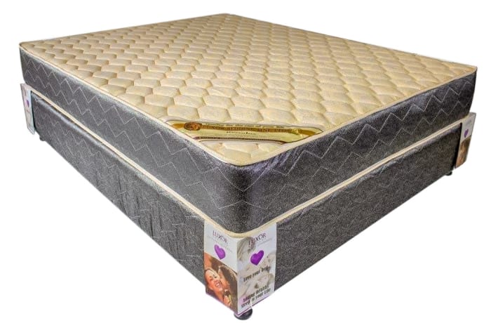 Luxor  Restolux Cushion Firm Hospitality Grade  Mattress & Base Set 