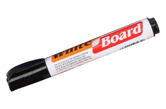 Ms White Board Black Marker  High-Quality Easy Erasing  X-882