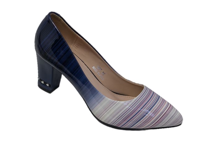 Women's' Pumps  Dress Shoes  - Blue & Grey