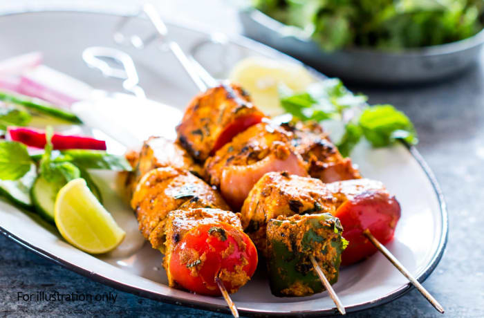 Charcoal Grilled  - Paneer Tikka