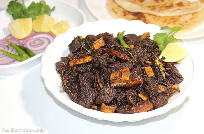 Non Vegetarian Appetizers - Beef Ularthiyathu