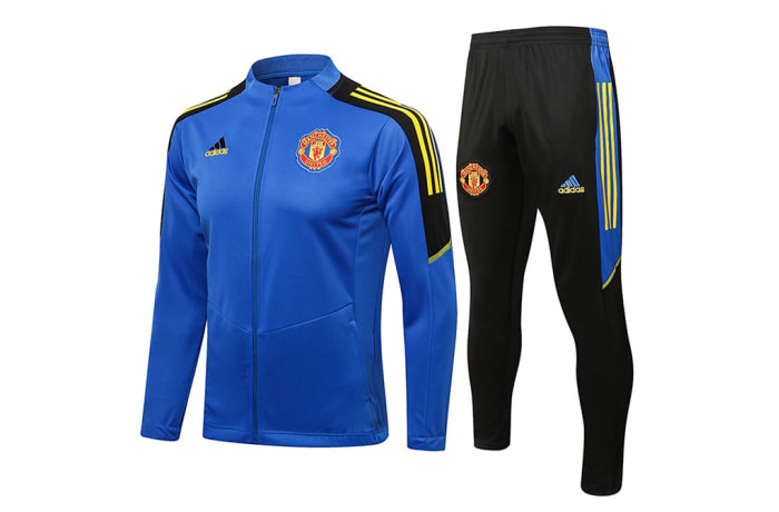 Manchester United Training Suit 2021 22 - Blue and Black