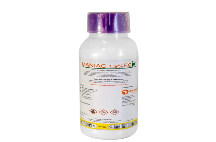 Maniac 1.9 Ec  Emulsifiable Concentrate Non-Systemic Insecticide  1 Litre