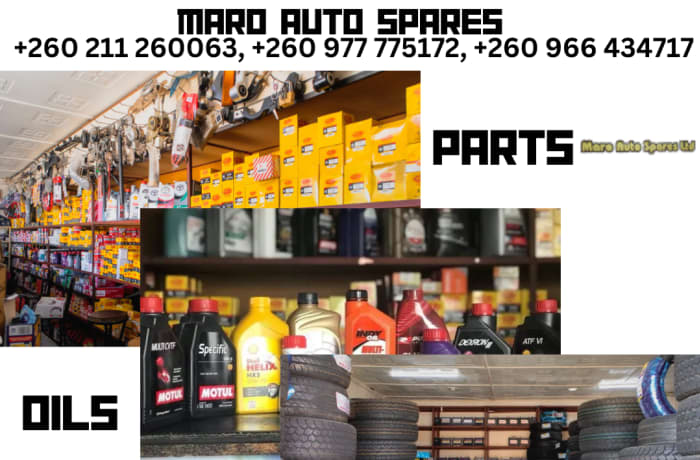 Maro Auto Spares is your one-stop shop for a killer selection of vehicle spare parts, tyres, and accessories  image