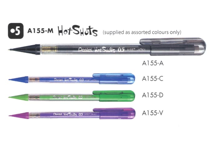 Mechanical Pencils - A155-M Mechanical Pencil Hot Shots