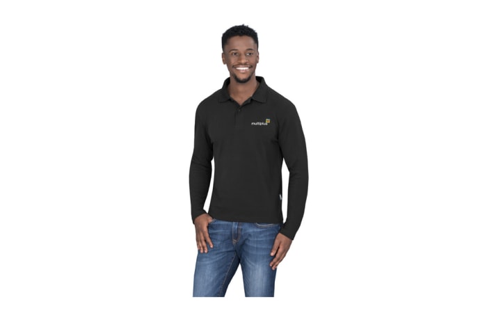 Mens Long Sleeve Zenith Golf Shirt