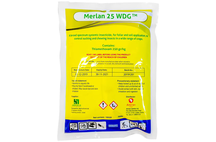 Merlan 25 Wdg  Broad-Spectrum Systemic Insecticide  100g