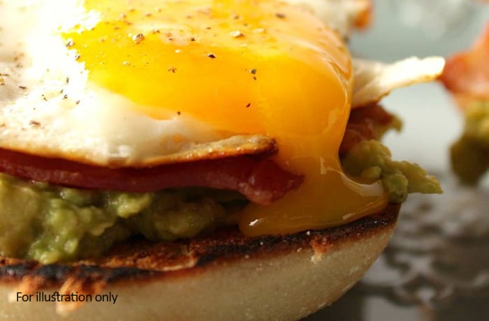 Bacon, Egg and Avocado Toastie - K85