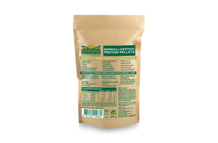 Feed Supplements Organic Superfood   Moringa Livestock Protein Pellets 200g