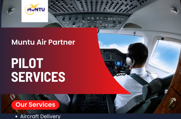 Muntu Air Partner's pool of freelance pilots at your service image