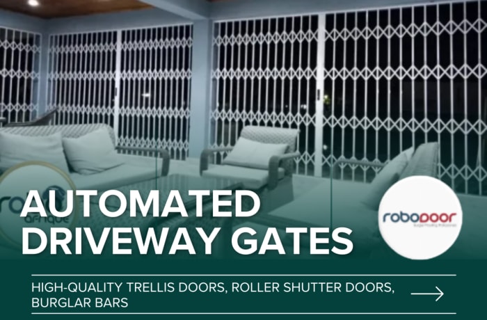 Automated driveway gates are becoming increasingly popular in modern times image