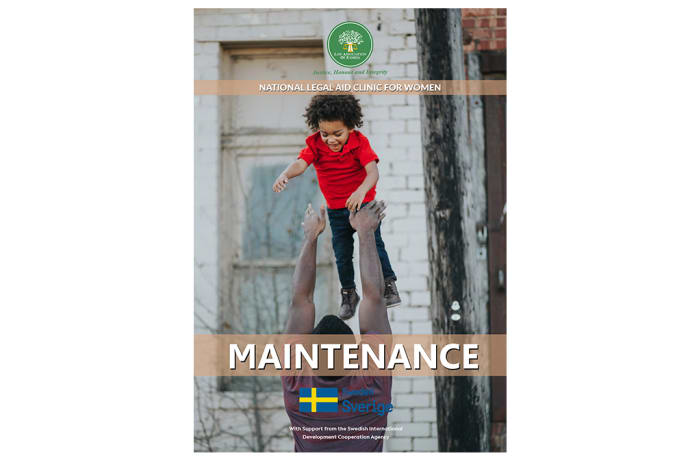 Maintenance Booklet