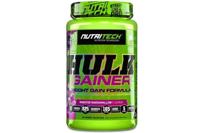 Nutritech Hulk Gainer  Weight Gain Formula  Monster Marshmallow Flavour 1kg