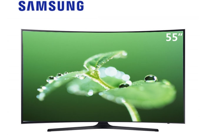 Curved TV - Samsung 55inch Curved 4K Smart TV - UA55MU6880JXXZ