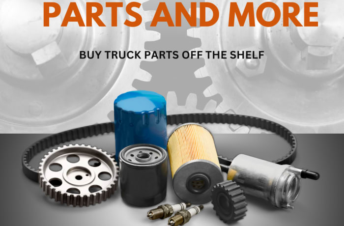 Buy truck parts off the shelf image