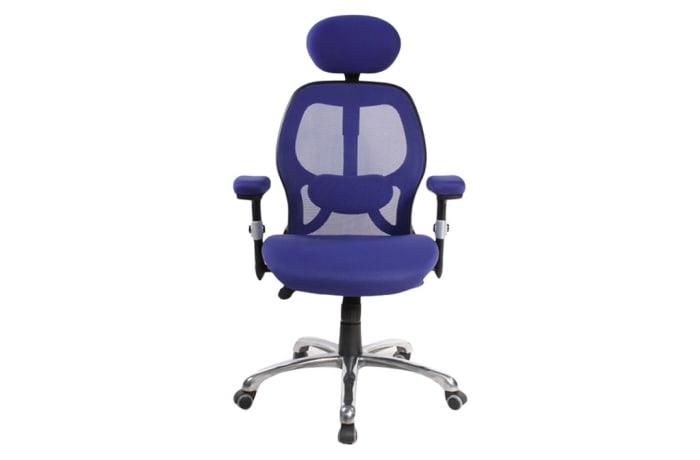 Purple Mesh Office Chair