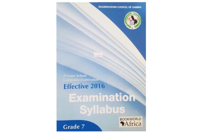 Bookworld Africa  Primary School Composite 2016 Examination Syllabus  Grade 7