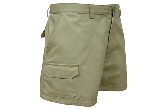 Tan Cargo Shorts