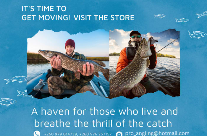 Step into the world of Pro Angling, where every fishing enthusiast's dreams come to life!  image