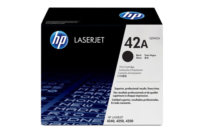 Hp 42a Q5942a Black Toner Cartridge