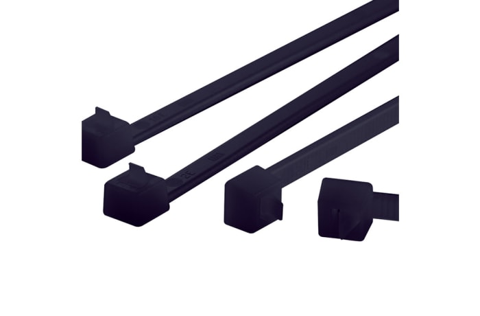 Cable Ties, Releasable  Cable Ties inside Serrated :  Relk2lbk