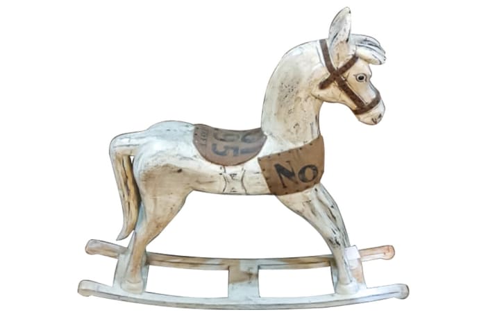  Rocking Horse - White 