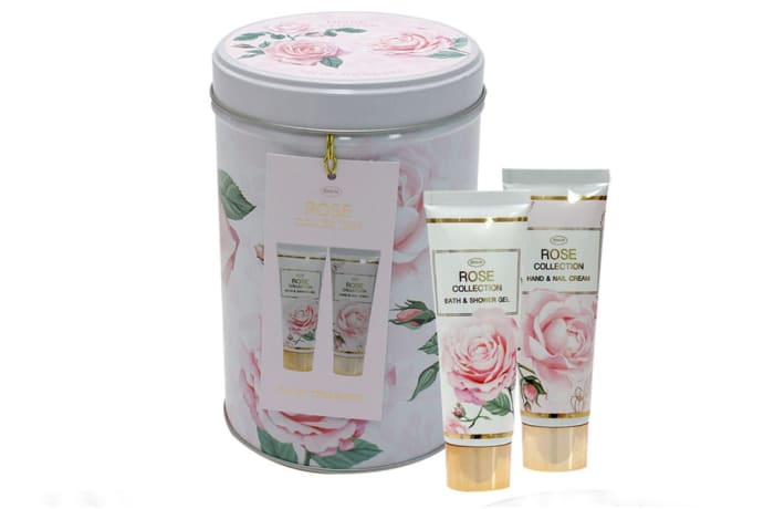 Rose Flowers Collection  Treasure Tin