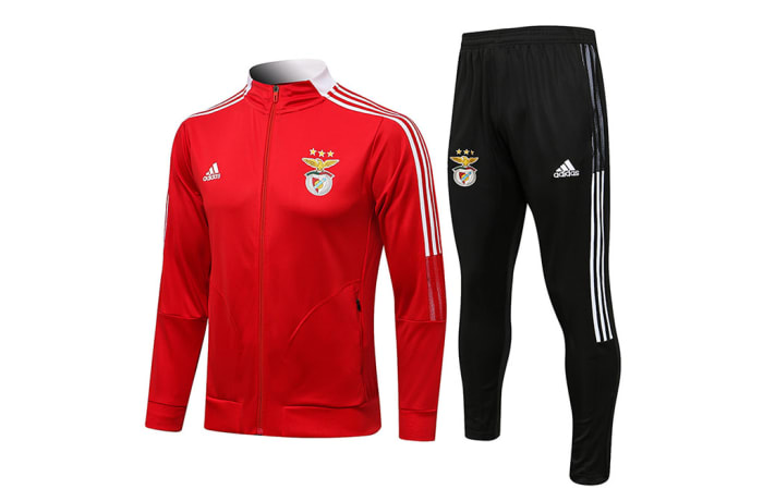 S.L. Benfica Fc Training Suit 2021/22 - Black and Red