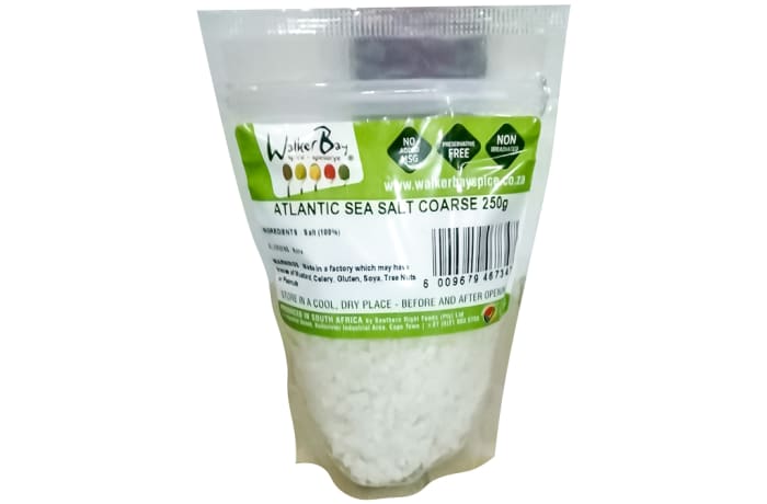 Atlantic Sea Salt  Coarse  Doy Pouch 250g X 24