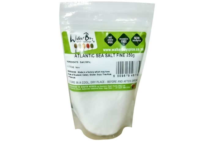 Atlantic Sea Salt  Fine  Doy Pouch 250g X 24