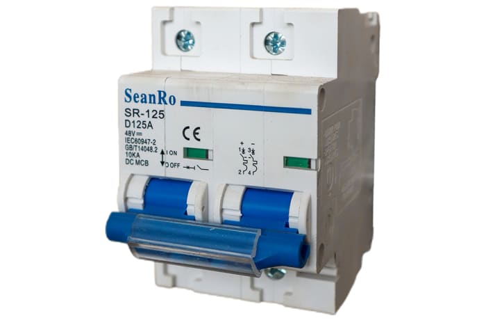 Seanro 125a 48v D/C Mcb Circuit Breaker