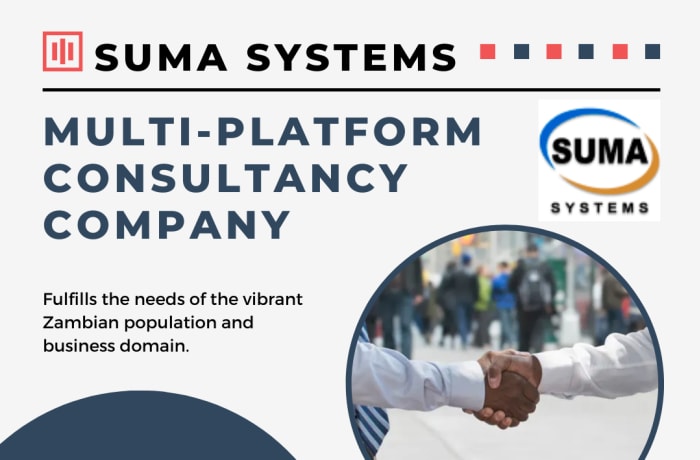 Suma Systems is a renowned company based in Lusaka, Zambia, that specializes in media, public relations, event management, and corporate communication services. image