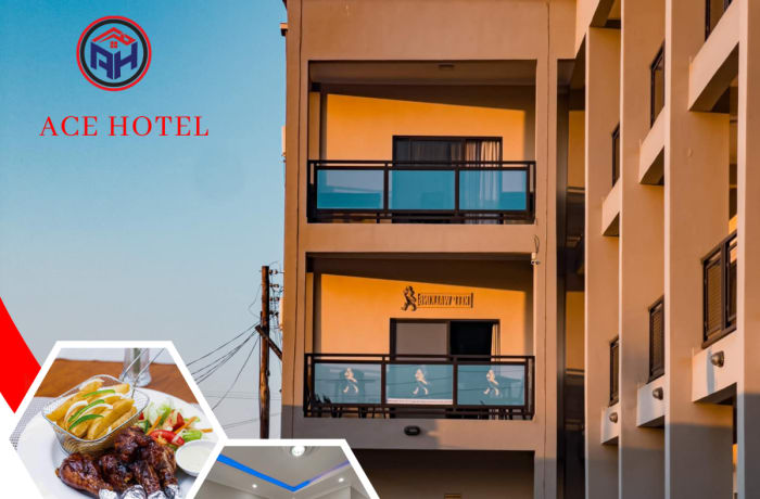 The Ace Hotel in Lusaka, Zambia is a modern and trendy hotel that offers a range of services to cater to the needs of its guests.  image