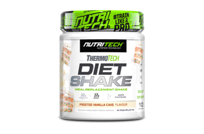 Thermotech Diet Shake  Meal Replacement Frosted Vanilla Cake Flavour  320g