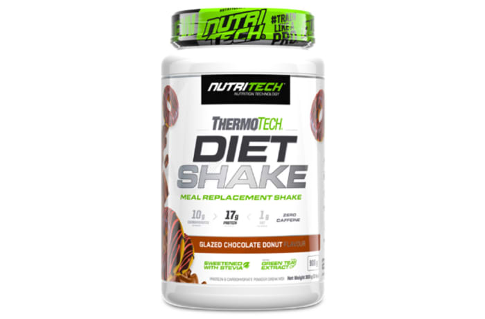 Thermotech Diet Shake  Meal Replacement Glazed Chocolate Donut Flavour 908g