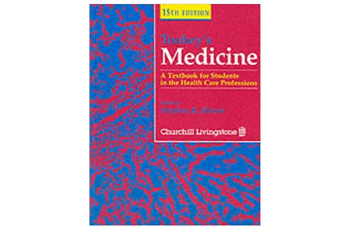 Toohey's Medicine:  A Textbook for Students in the Health Care Professions  15th Edition