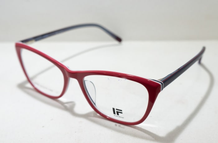 I.F Eyeglass Frames  Full-Rim  - Maroon
