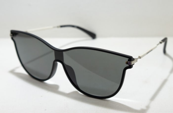 Wayfarer Sunglasses  - Black & Silver