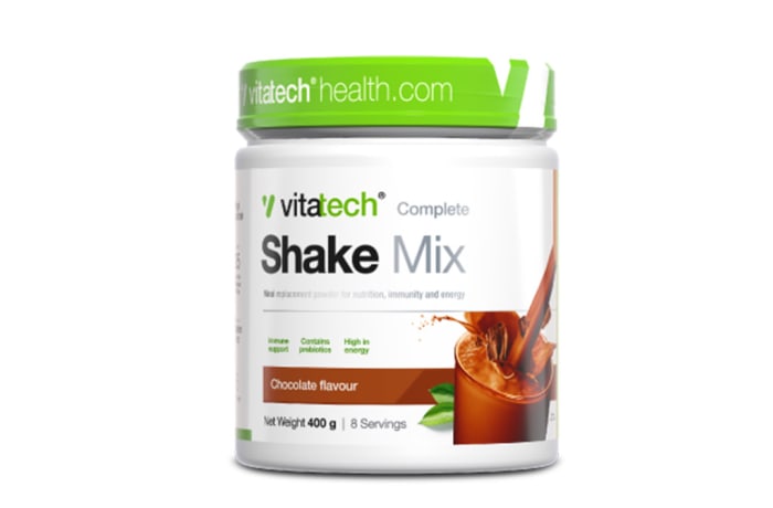 Vitatech Complete Shake Mix Nutritional Immune Boosting Meal Replacement  Chocolate Flavour 400g X 6