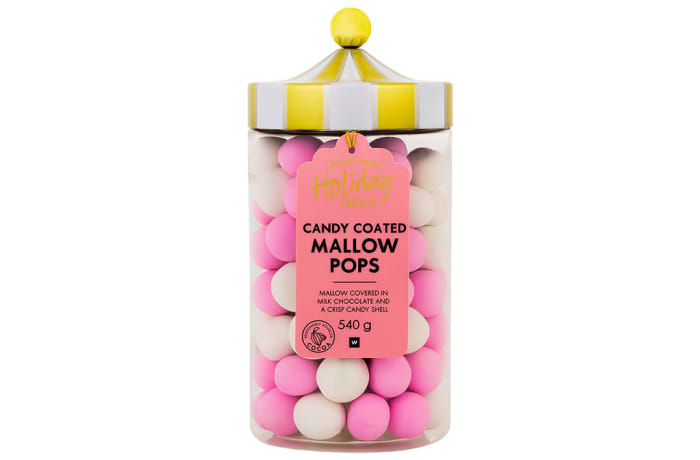 Woolworths Candy Coated Mallow Pops  - Jar