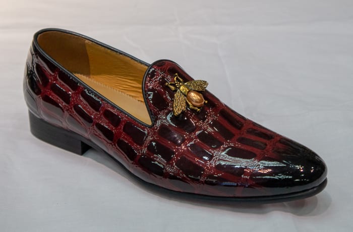 Glass Shoe Nobby Cavalli -Men's maroon 