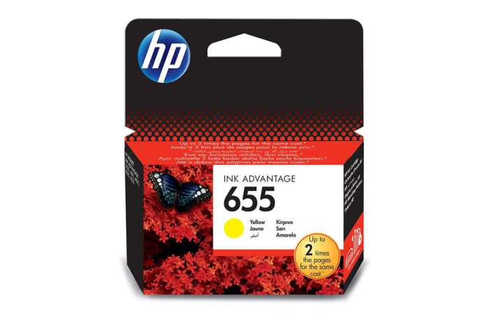 Hp 655xl Yellow Ink Cartridge