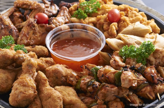 Zambian Corner - Large Chicken Platter 