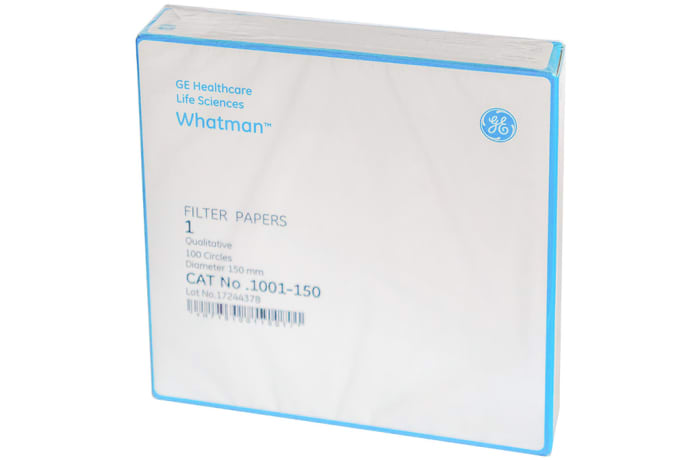 Whatman® Filter Papers  1 Qualitative  Diameter 150mm  100 Circles  