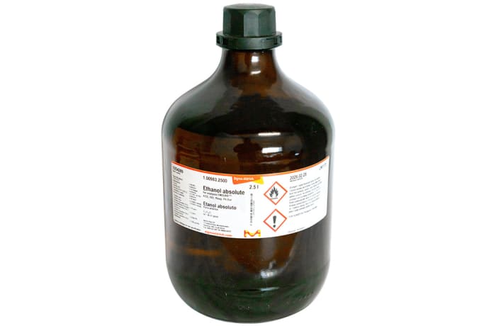  Emsure®Ethanol Absolute for  Analysis Ethyl Alcohol Acs,Iso,Reag. Ph Eur  2.5litres