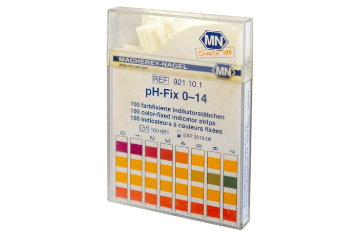 Ph Test Strips Ph-Fix 0-14 100 Color-Fixed Indicator Strips