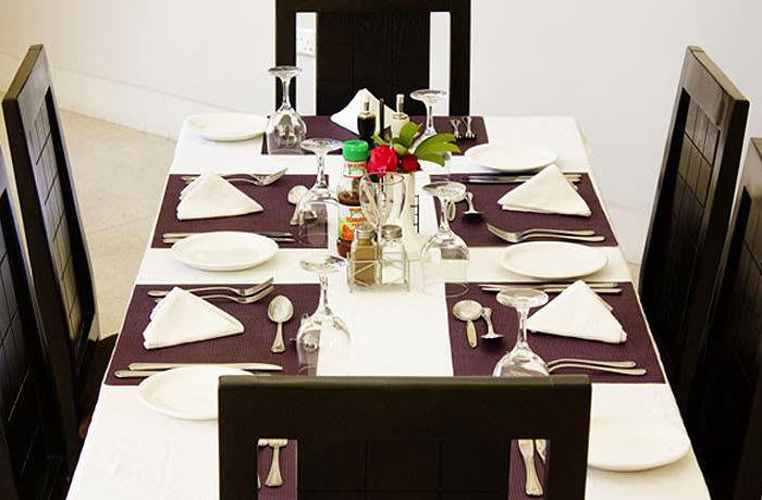 Fine dining restaurant image