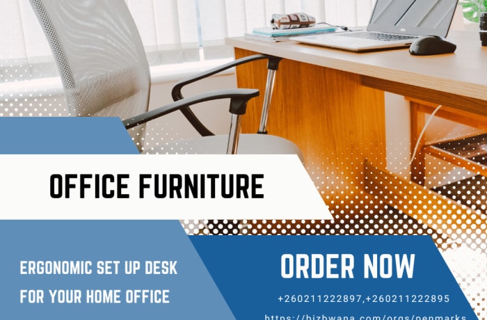 Transform your office into a productivity powerhouse with the right furniture from Penmarks!  image